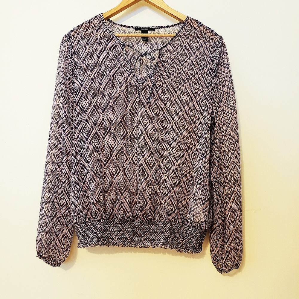 Forever 21 Sheer Blouse